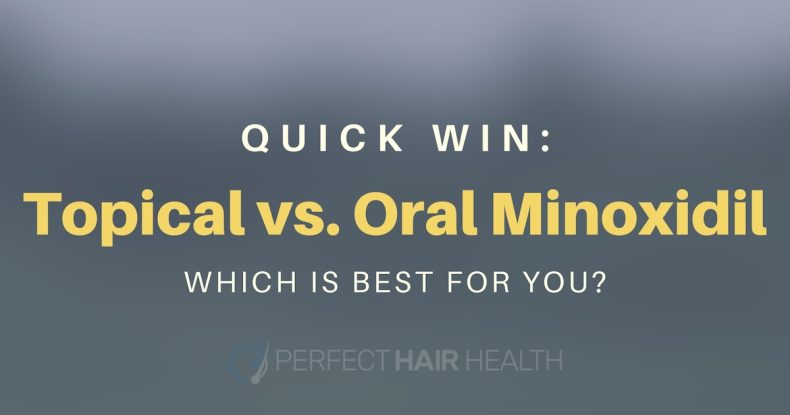 Oral Minoxidil vs. Topical Minoxidil